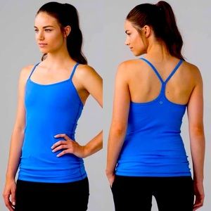 Blue Lululemon Tank Top